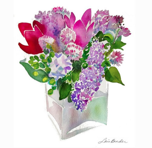 Flora Bloom Watercolor Collection