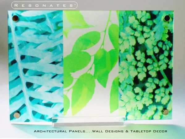 Three Leaf,Resin Panel