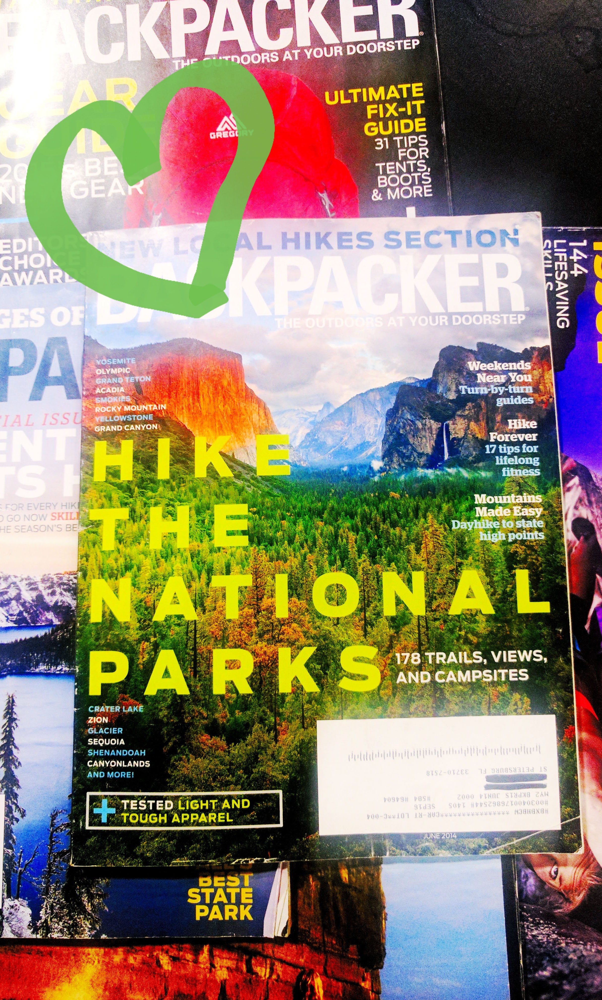 Magazines with National Parks make me Wanderlust Bigtime!