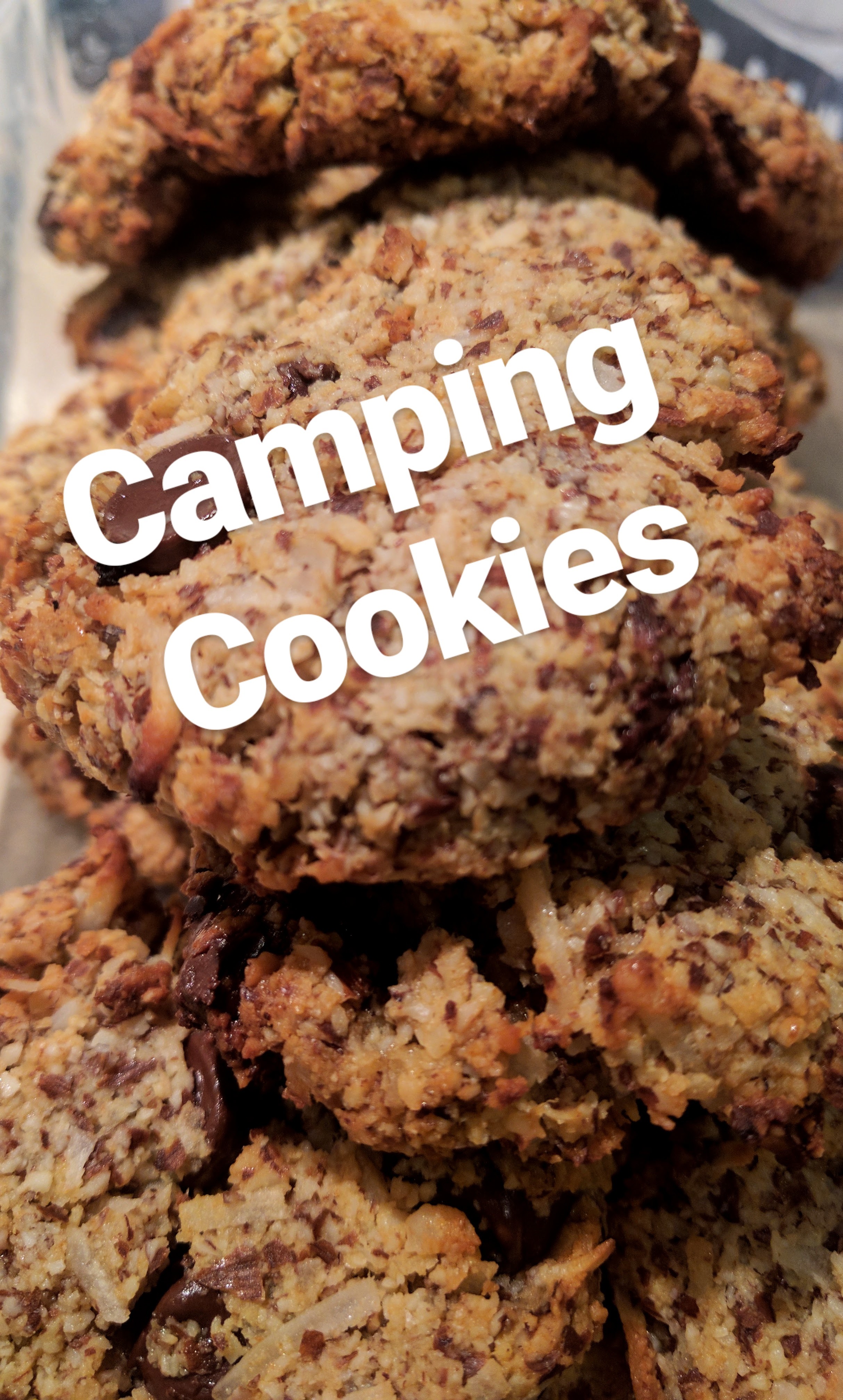 Cookies for Camping aka Camping Cookies Camping Food