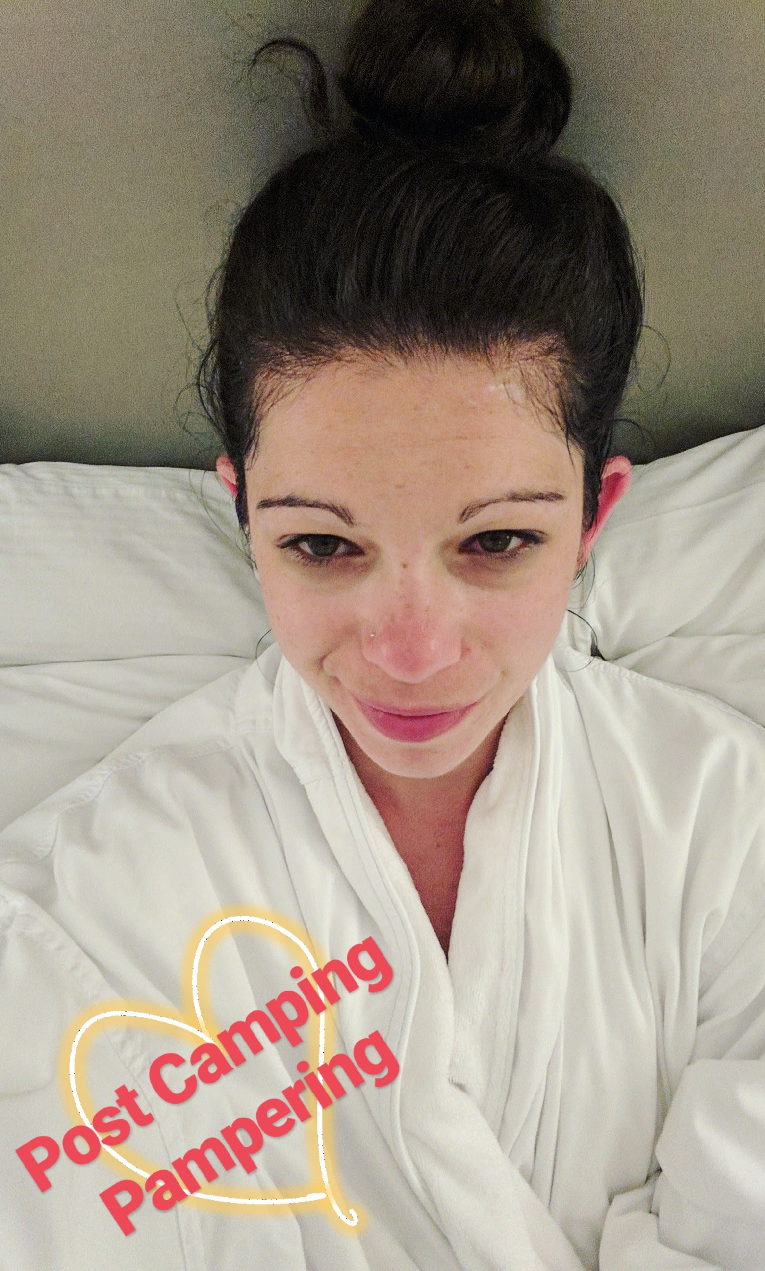 Post Camping Pampering at the Hilton Hotel