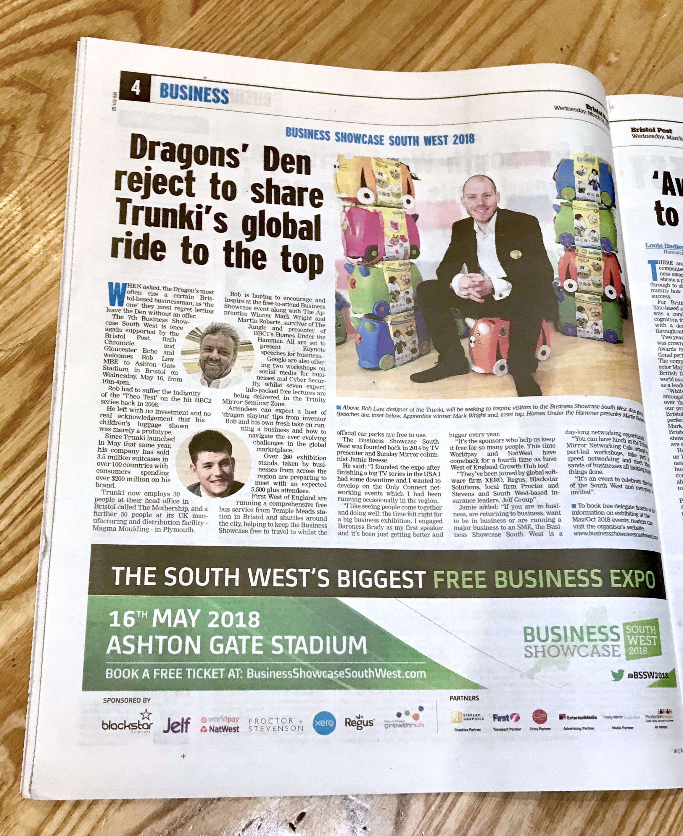 Bristol Post - 14th March - Business Section.jpg