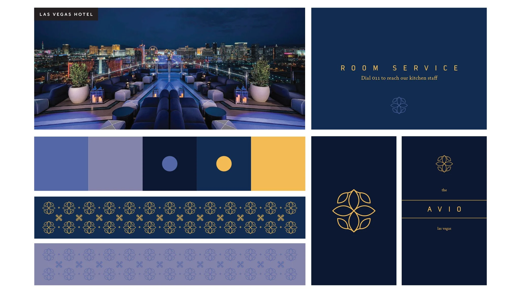  Las Vegas Hotel Branding  Graphic Design, Illustration &amp; Copywriting 