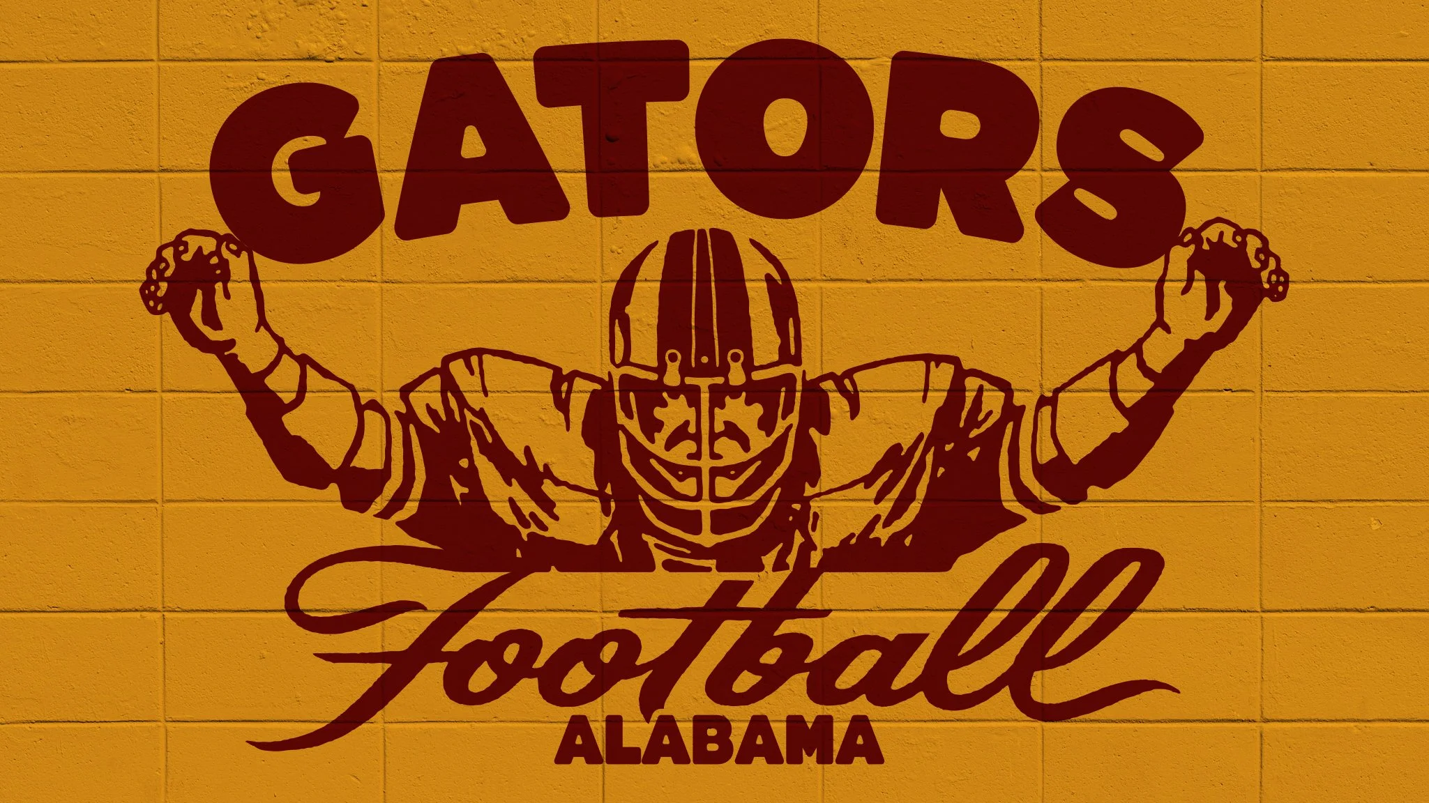  High School Wall Mural (Printed on Rough Wrap)  Graphic Design, Illustration &amp; Copywriting 