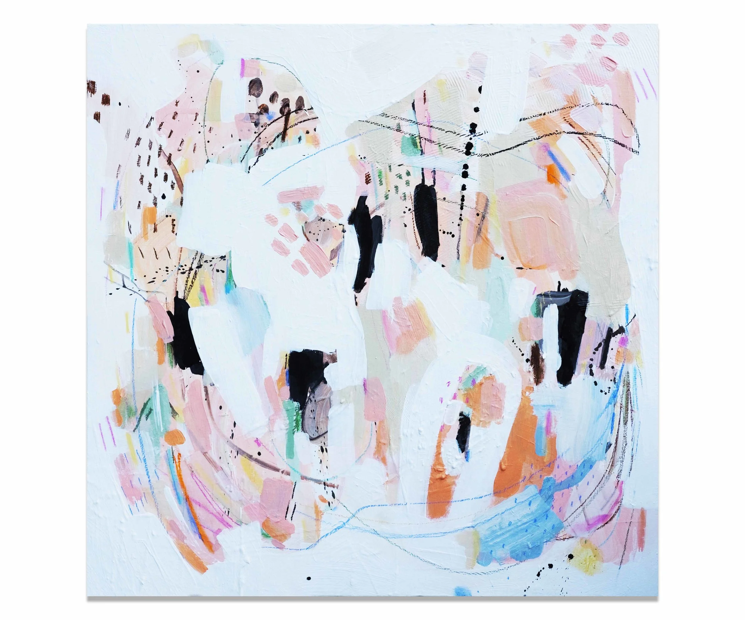 "Maxyne" (30x30"), 2017.