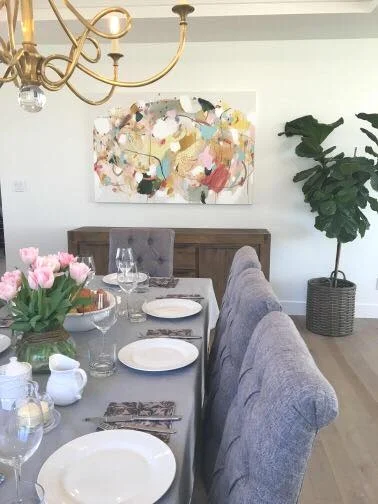 Photo par Ève Martin "Conversation" (40x60"), 2018.