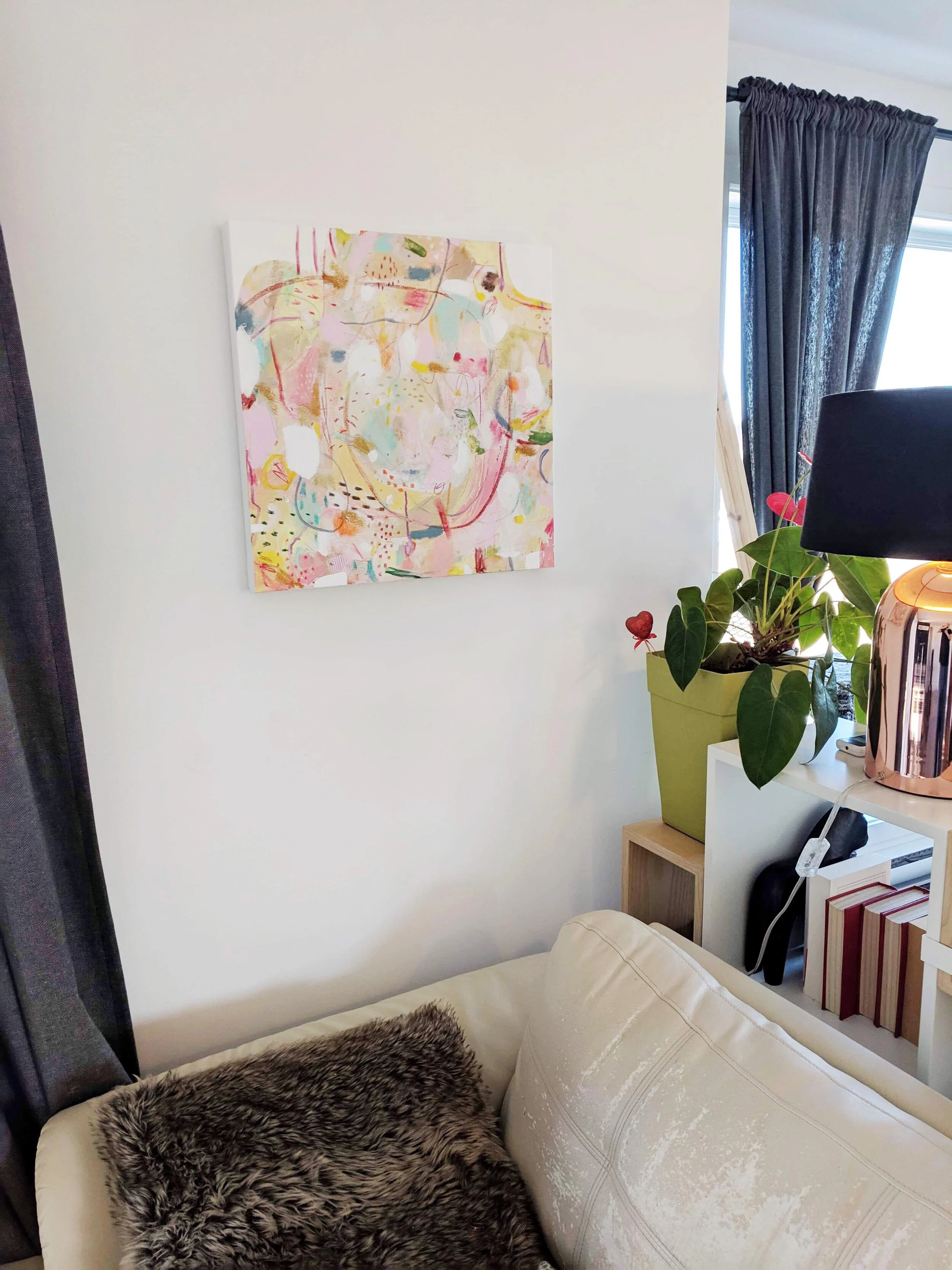 Photo par Alexandre St-Aubin "Le Coeur" (24x24"), 2018.