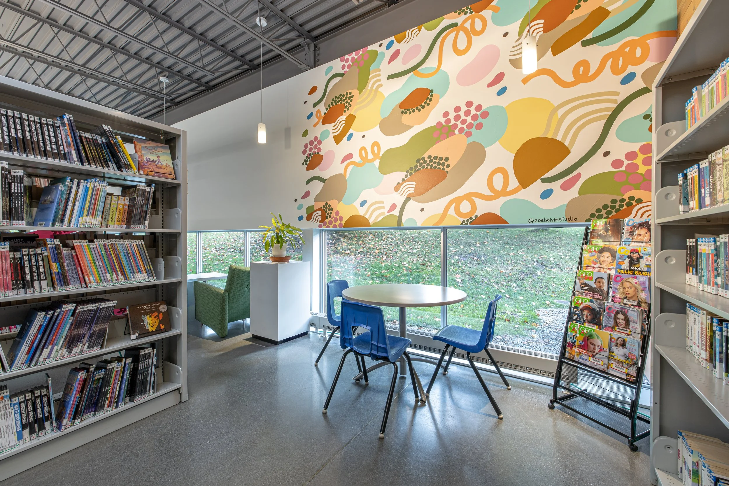 Bibliothèque Pauline Quinlan, Bromont