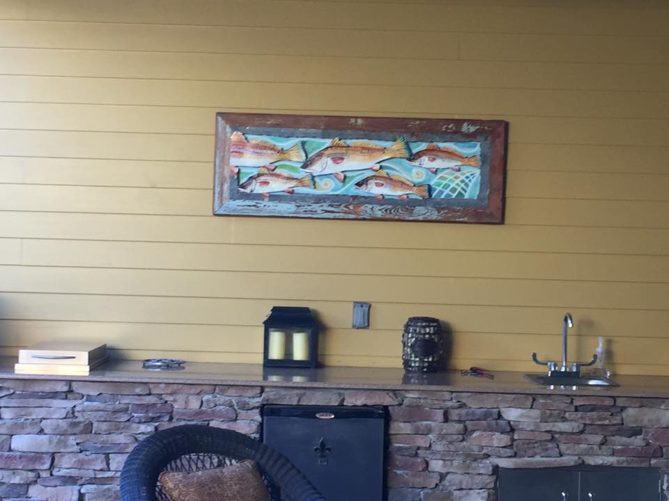 Outdoor kitchen in Lafayette, LA