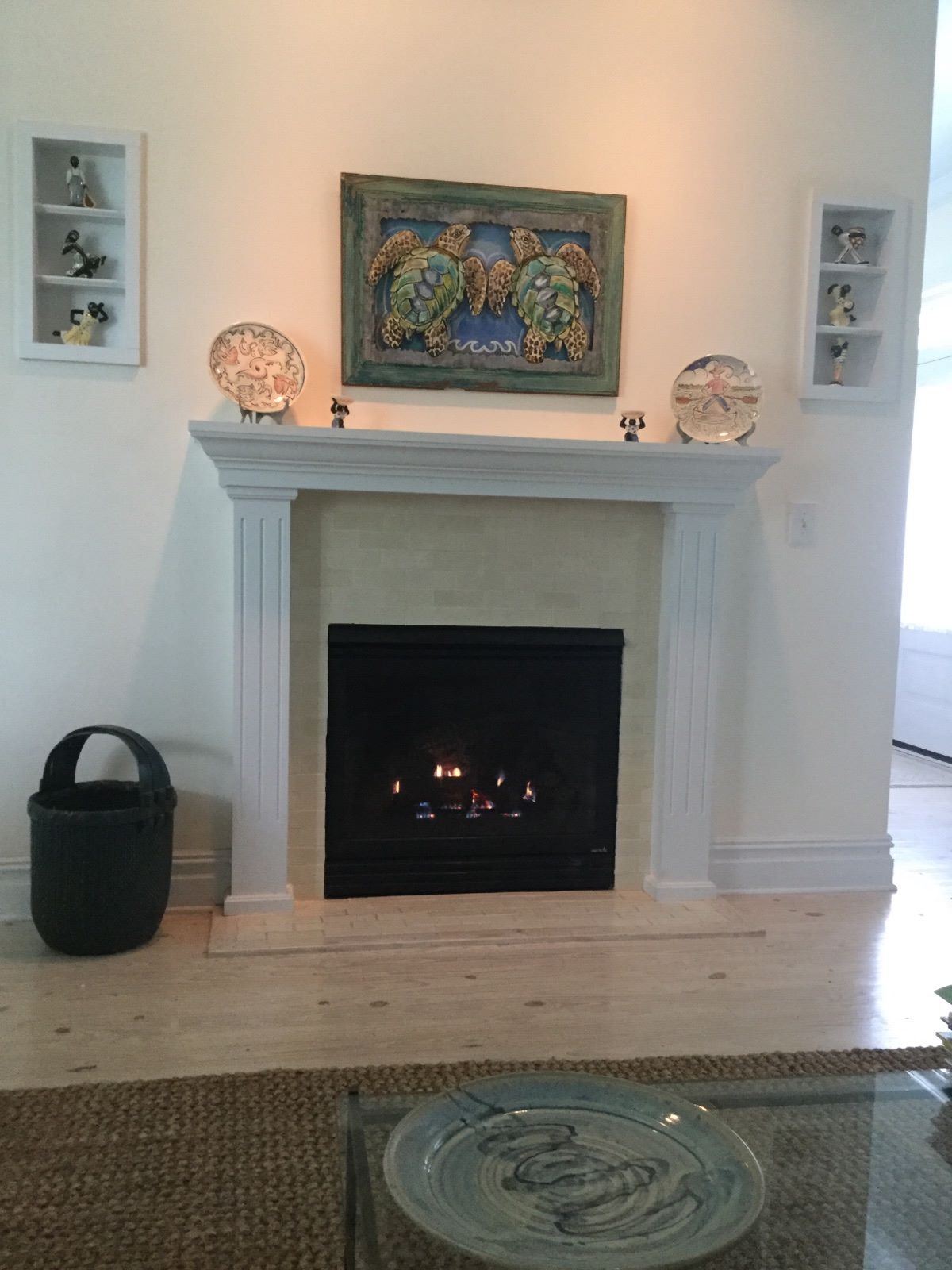 Private residence in New Jersey alongside Shearwater Pottery