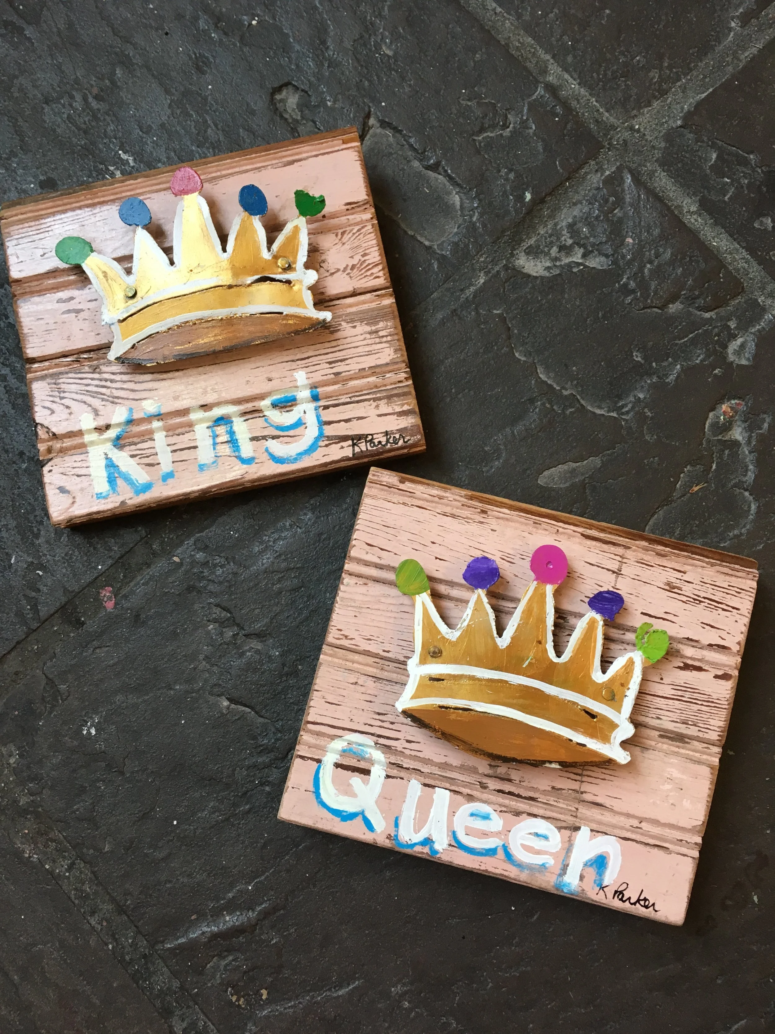 King and Queen Small Squares