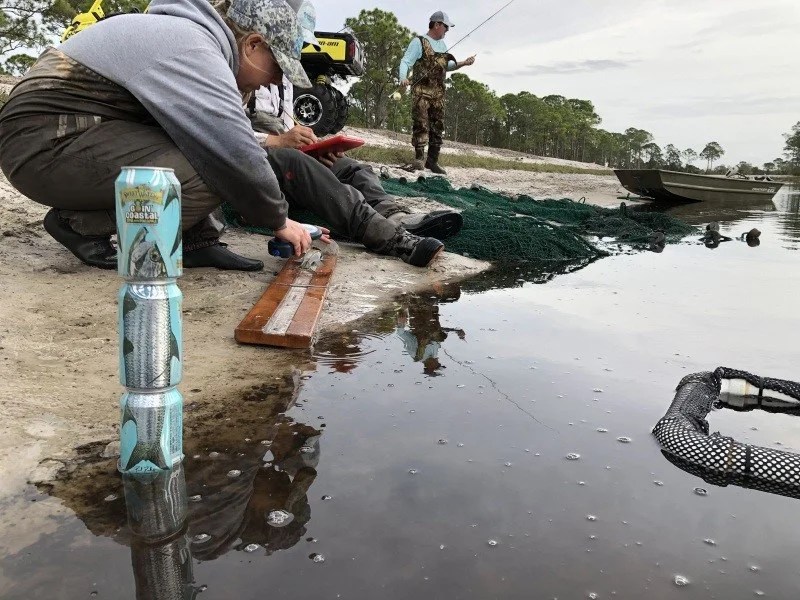SweetWater’s Goin’ Coastal tarpon cans.