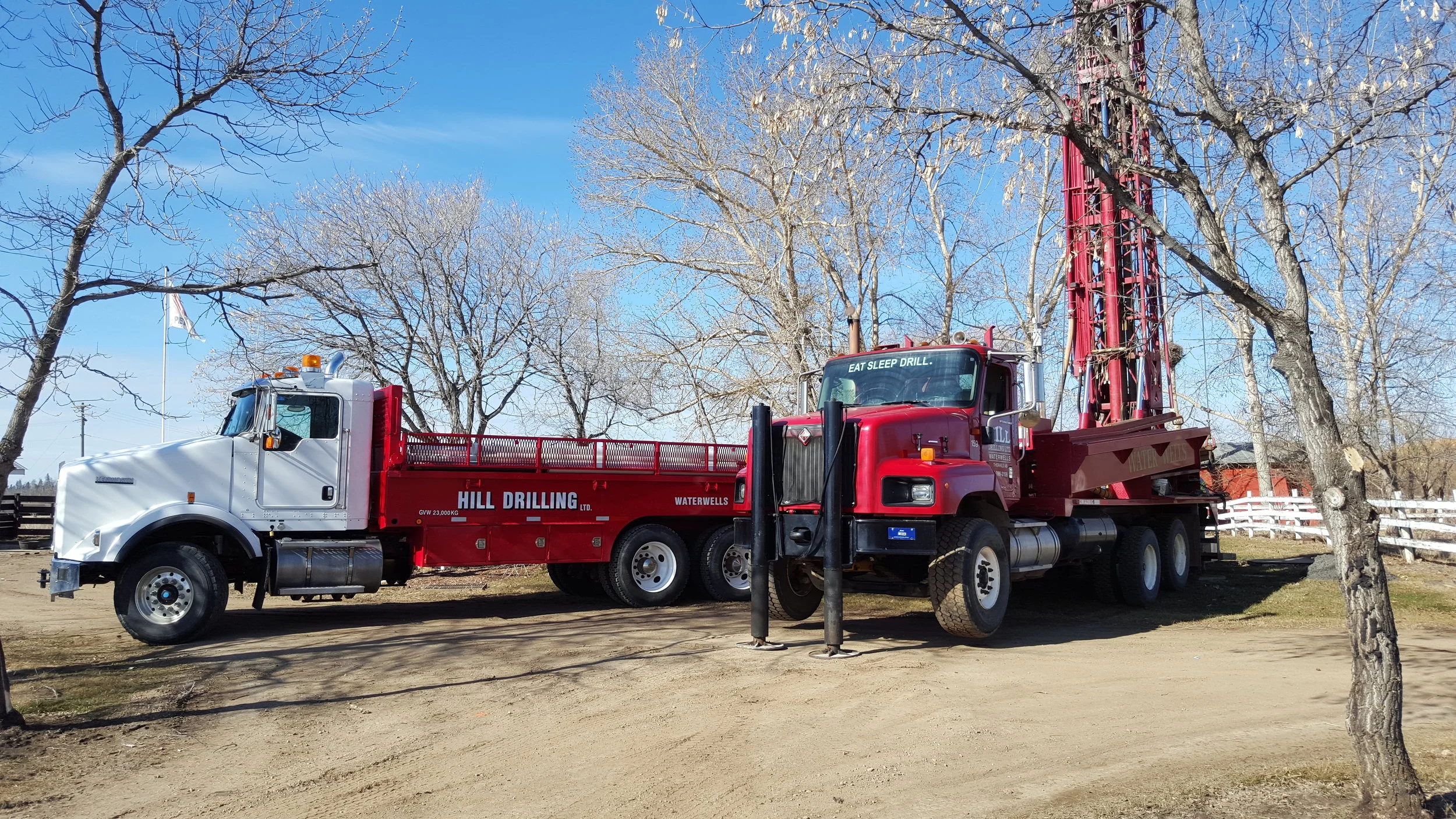 Drilling Rig & Water Truck