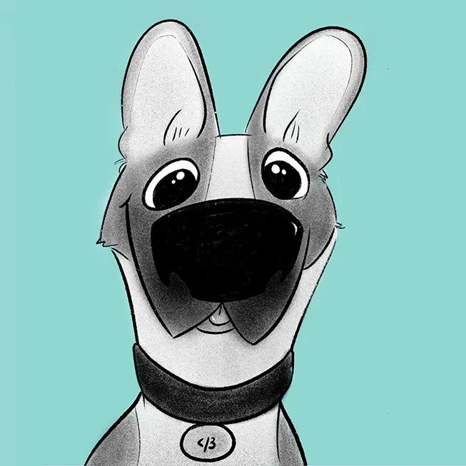 Starry eyed for pizza frenchie