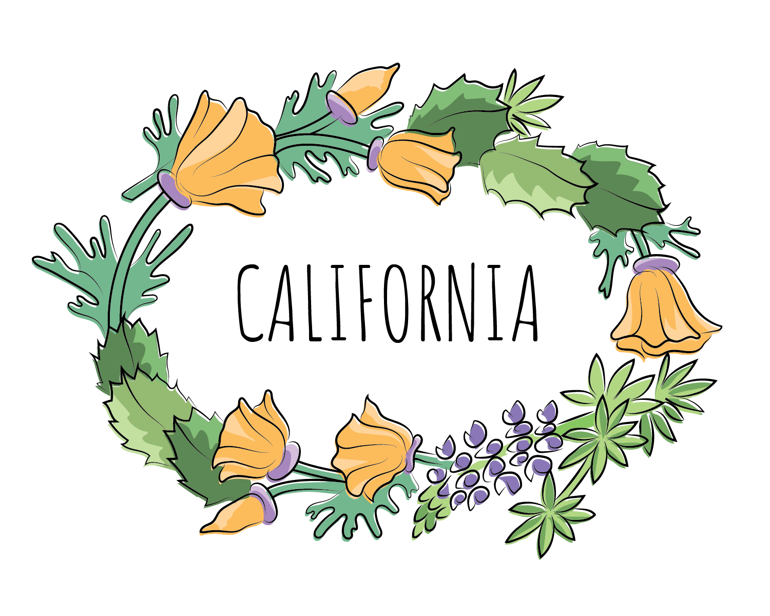 California Sticker