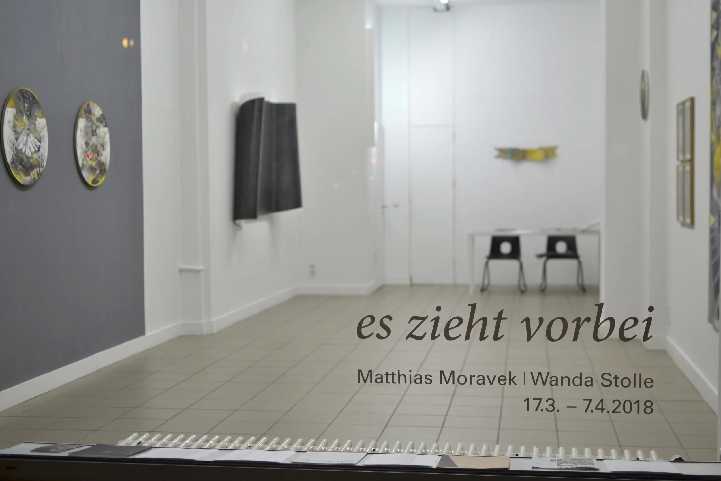 Es zieht vorbei (with Wanda Stolle) Galerie Axel Obiger Berlin, 2018