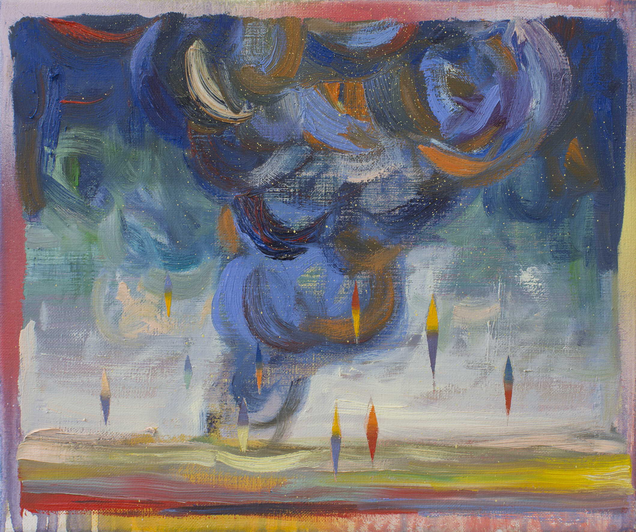   Wolke  oil on canvas 20 x 30 cm, 2020 