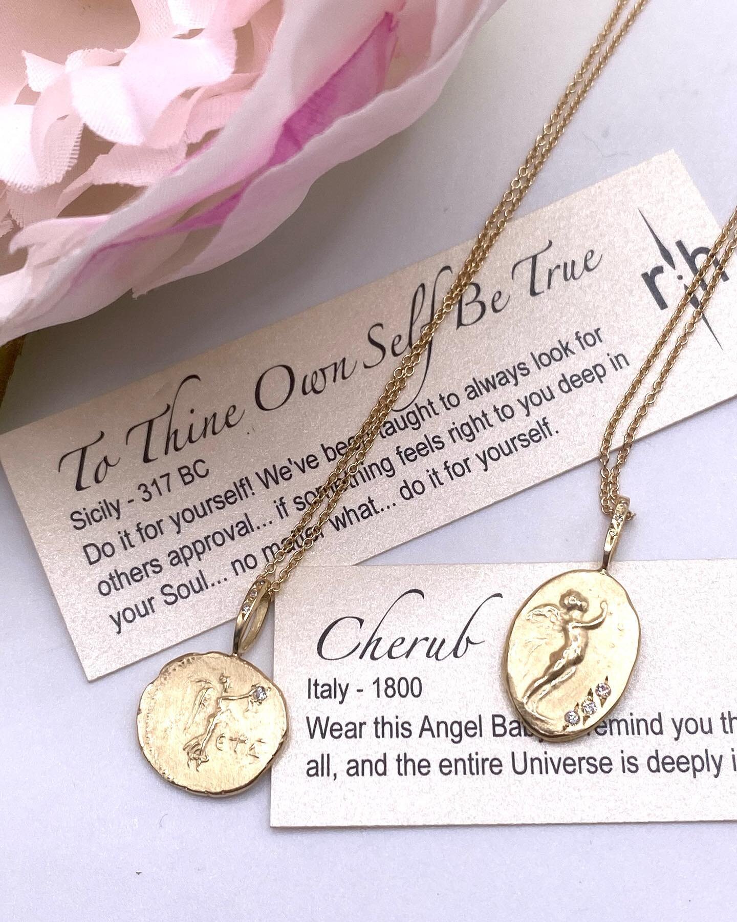 Mothers Day is Sunday! Looking for something very special and meaningful?  100% handmade in Nashville, these ancient artifacts tell your story. 14kt gold with diamonds, you&rsquo;ll never want to take this necklace off #mothersday #mom #robinhaleyjew