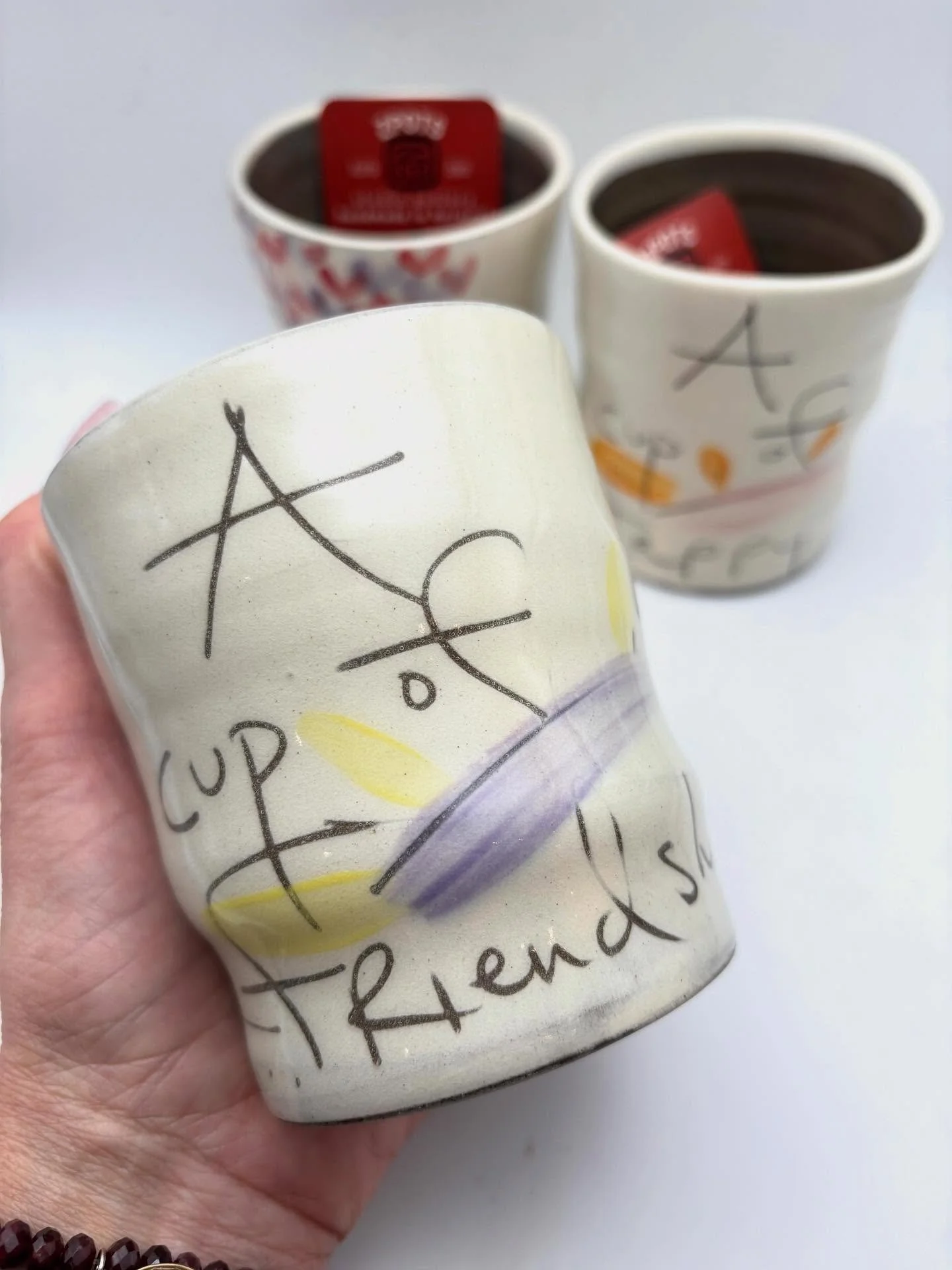 A cup of friendship 💖 #shopsmallwinbig #shoptheblock #zpots