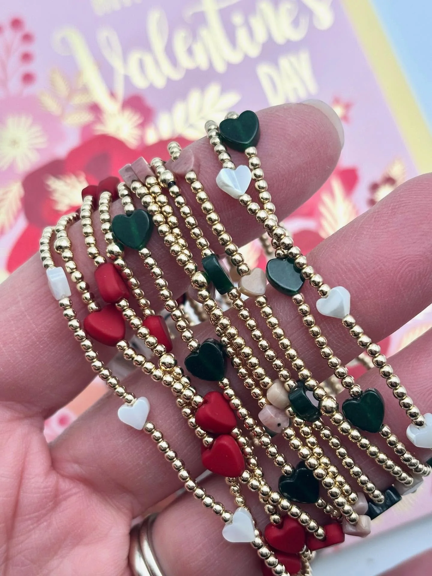Restocked! ❤️❤️❤️#eringray #heartjewelry #stackem