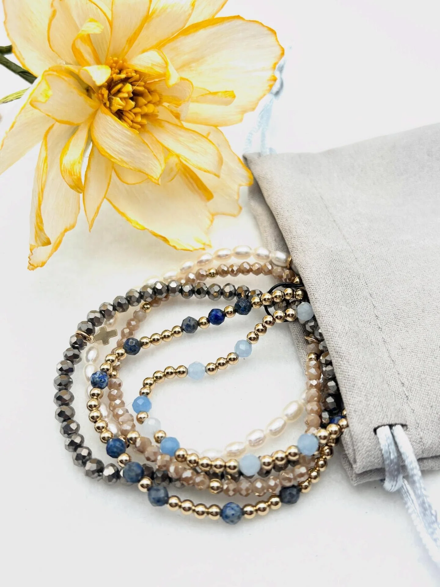 Spring fresh bracelets by Erin Gray🌼🌼🌼#wristcandy #braceletstacks #eringrayjewelry
