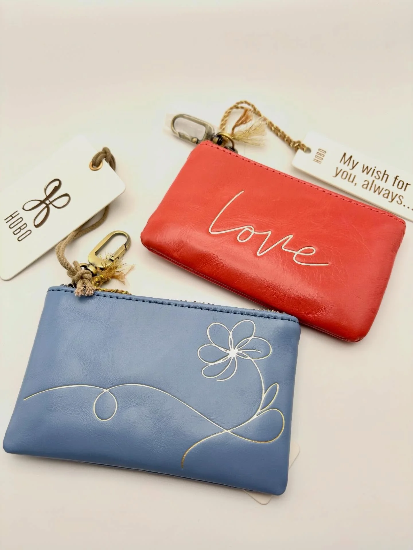 Cuuuute little coin pouches, NEW from HOBO&hellip; perfect little Easter Basket gifts! #hobo #coinpurse #sentimentpouch #easterbasket