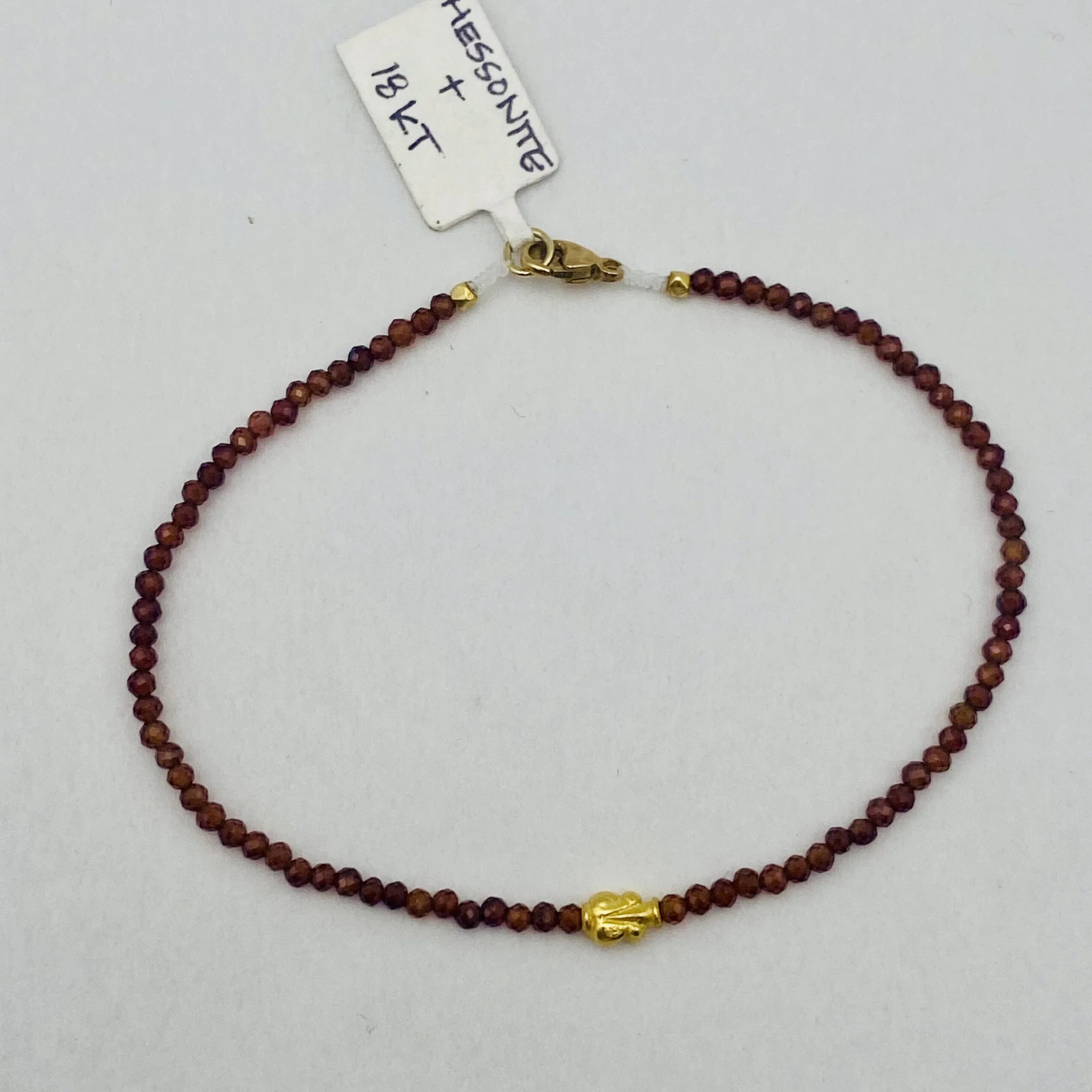 Margaret Solow - Hessonite Garnet & 18kt Gold Bracelet