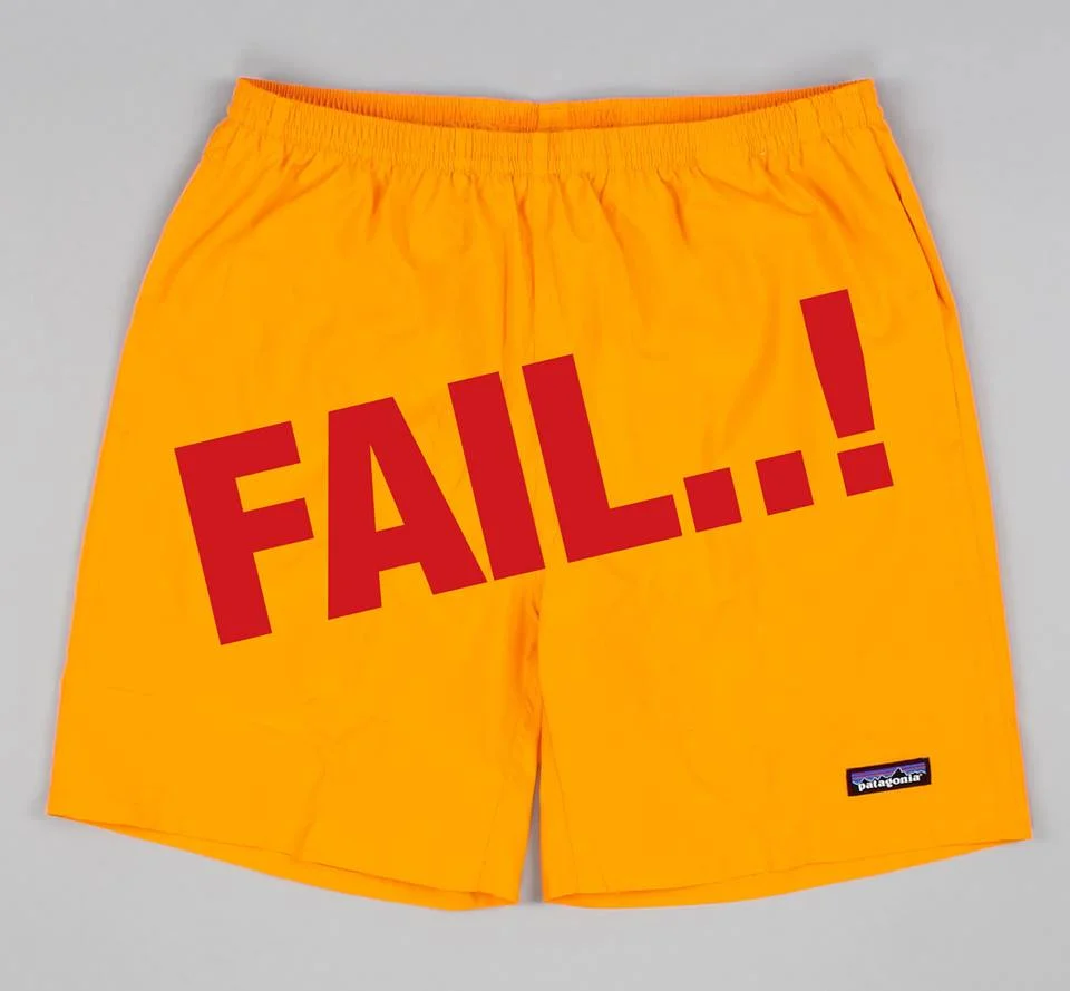 PATAGONIA SHORTS BAGGIES ORANGE 400 DKK