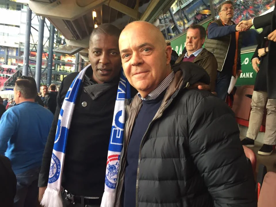 Legendariske Zuma. Fanboy. Man bliver aldrig for gammel til, at blive lidt starstruck. Foto: Privatfoto.