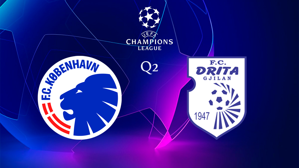 F.C. KØBENHAVN MØDER FC DRITA FRA KOSOVO I CL-KVALEN