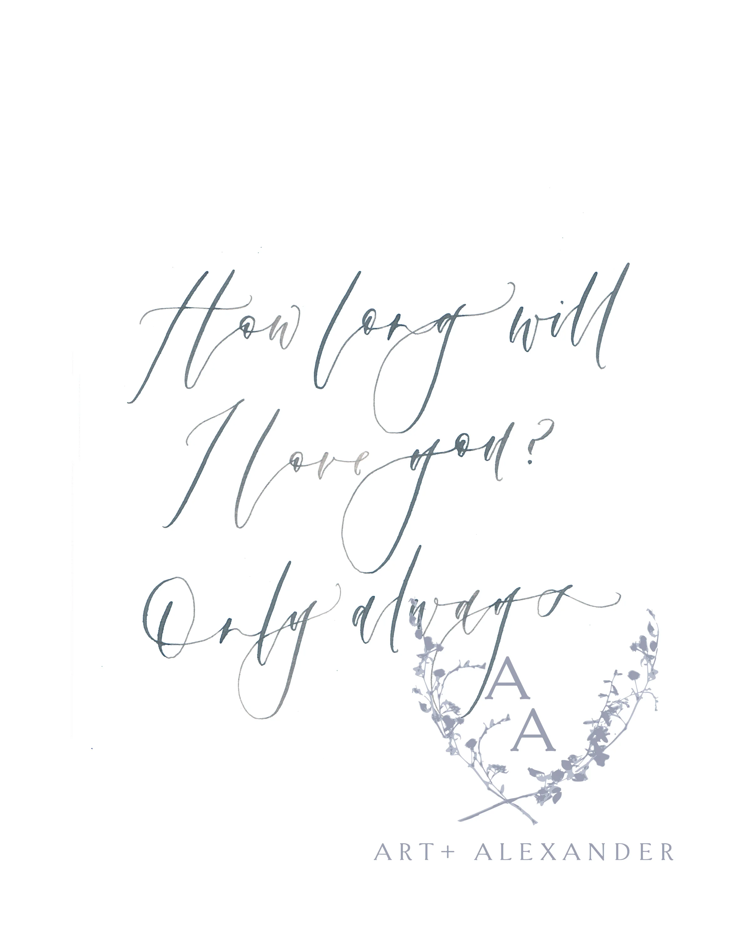 How Long Will I Love You?