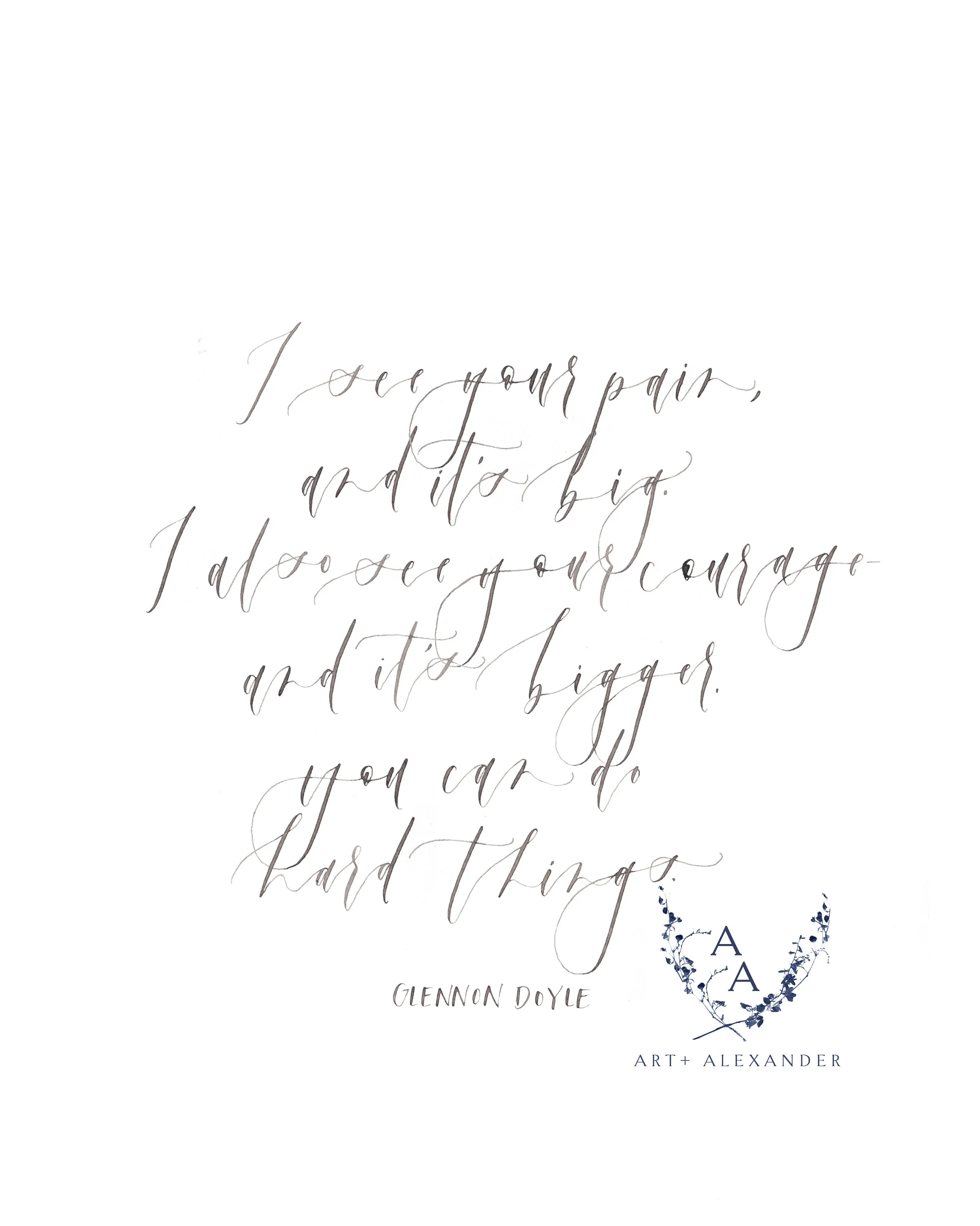 You Can Do Hard Things Quote