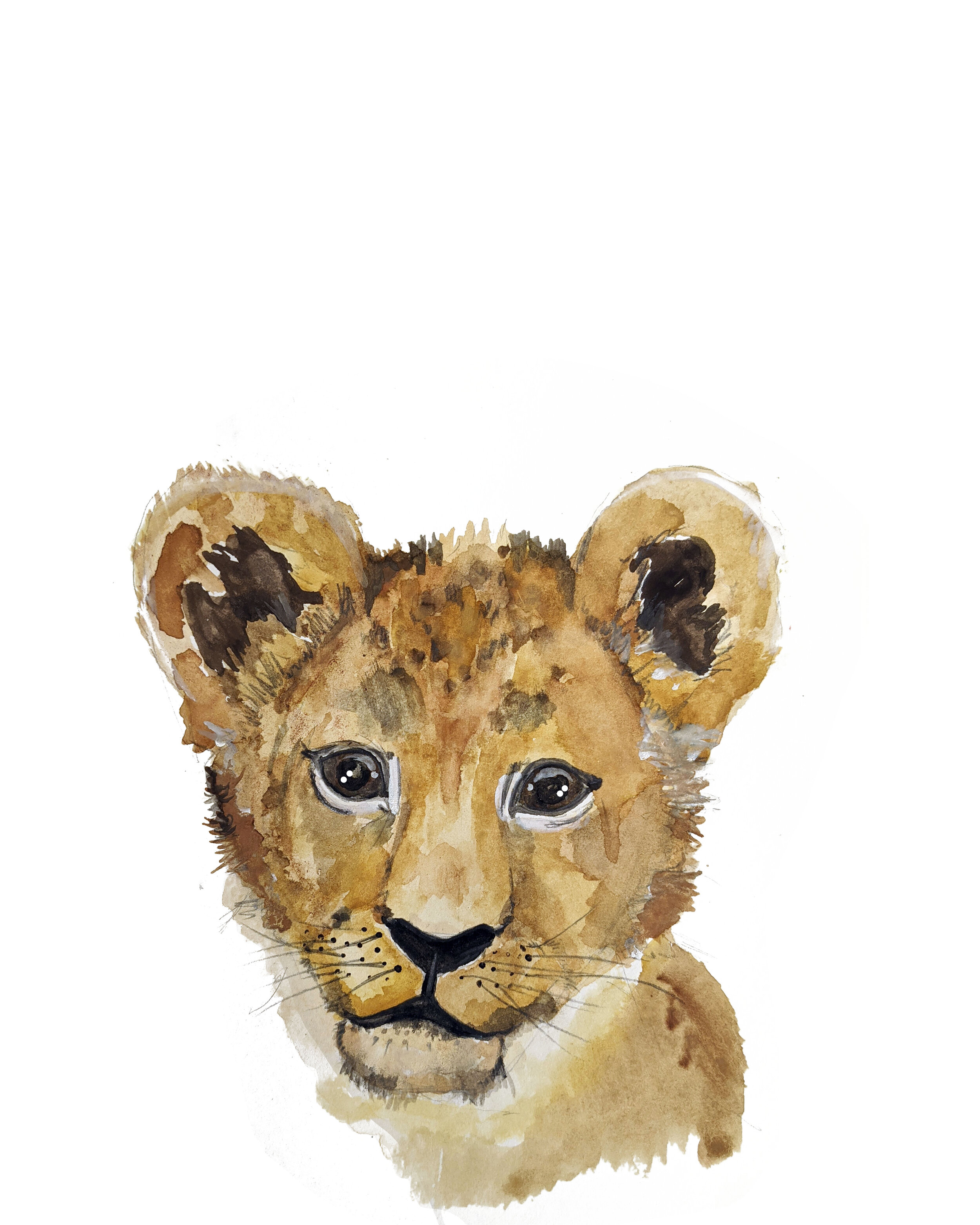 Lion cub w/ or w/o flower crown