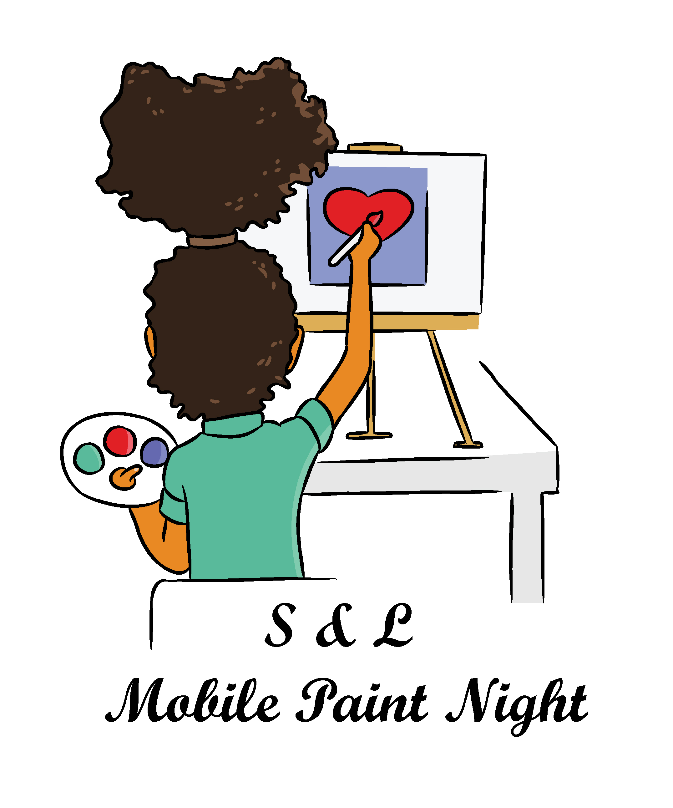 Sip & Paint Wine Glasses — S&L Mobile Paint Night LLC