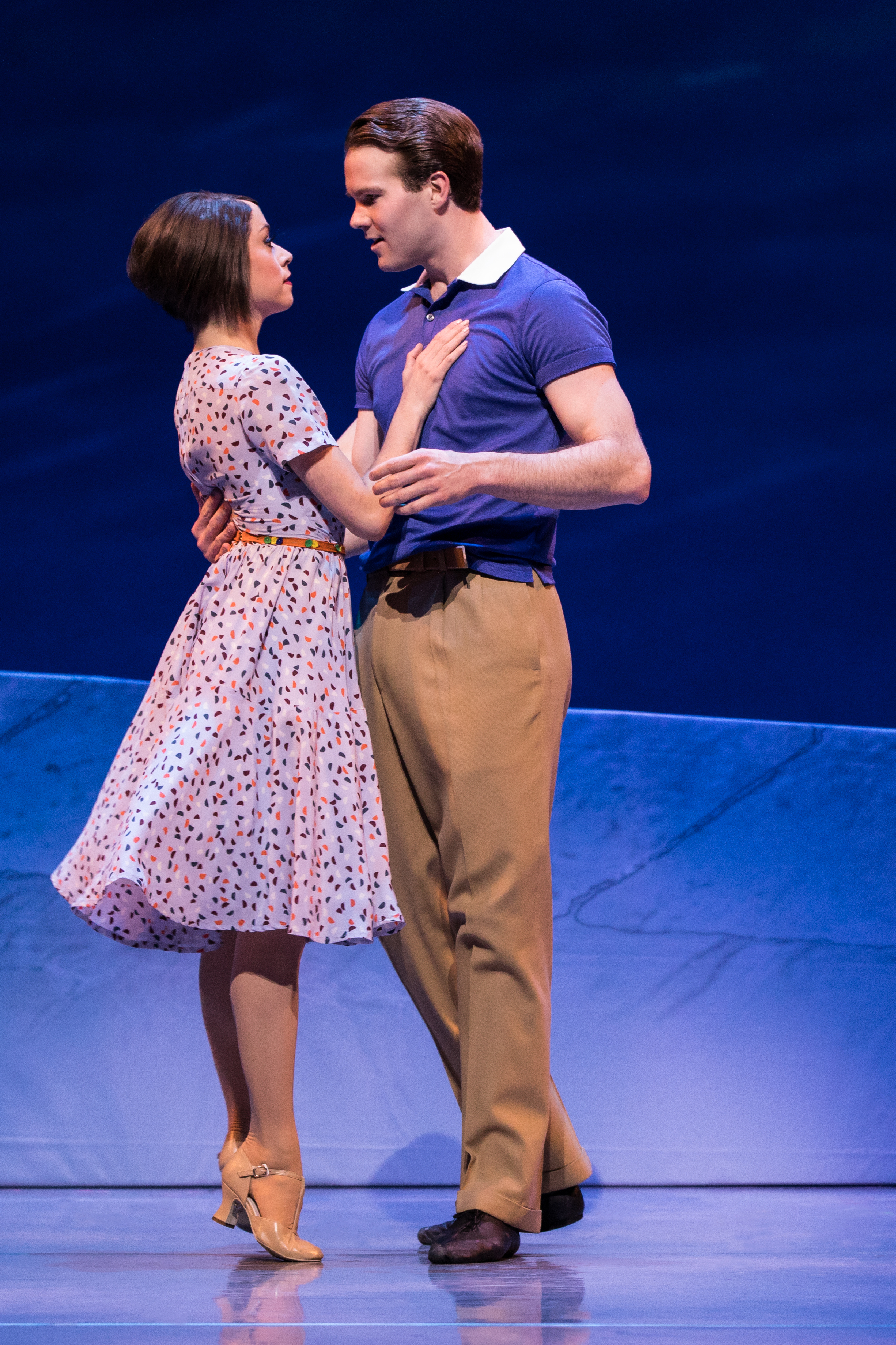 Sara Esty and McGee Maddox in An American in Paris. Photo by Matthew Murphy.