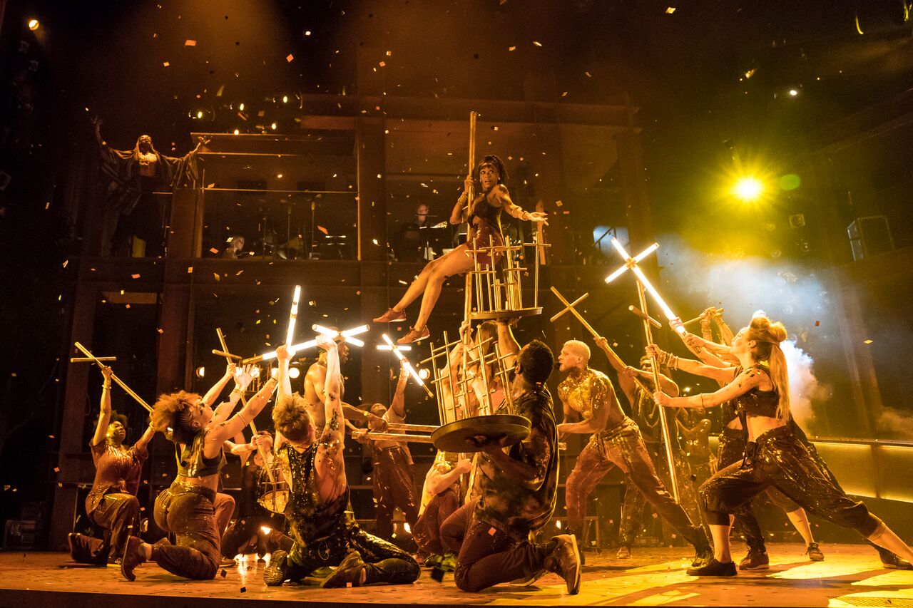 Jesus Christ Superstar at Lyric Opera. Photo by Todd Rosenberg.