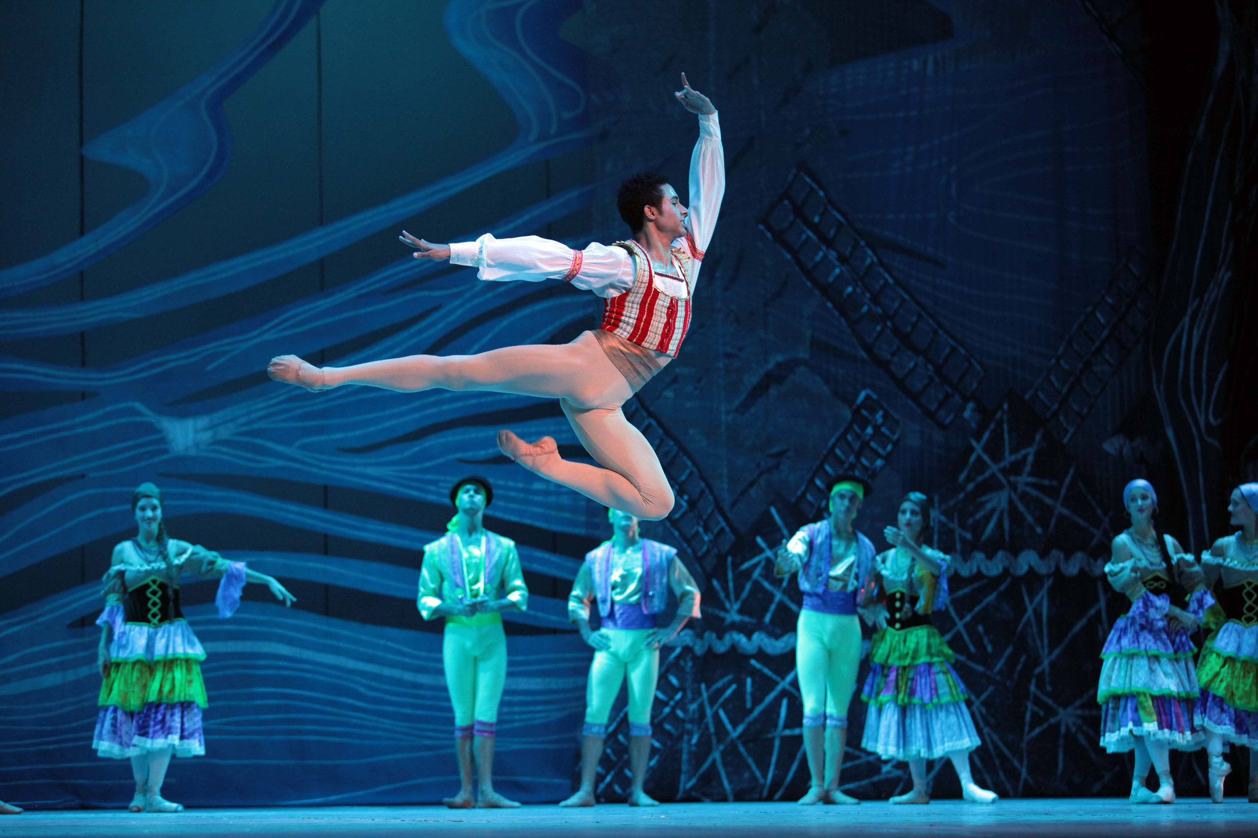 Ballet Nacional de Cuba's Patricio Revé, photo by Nancy Reyes