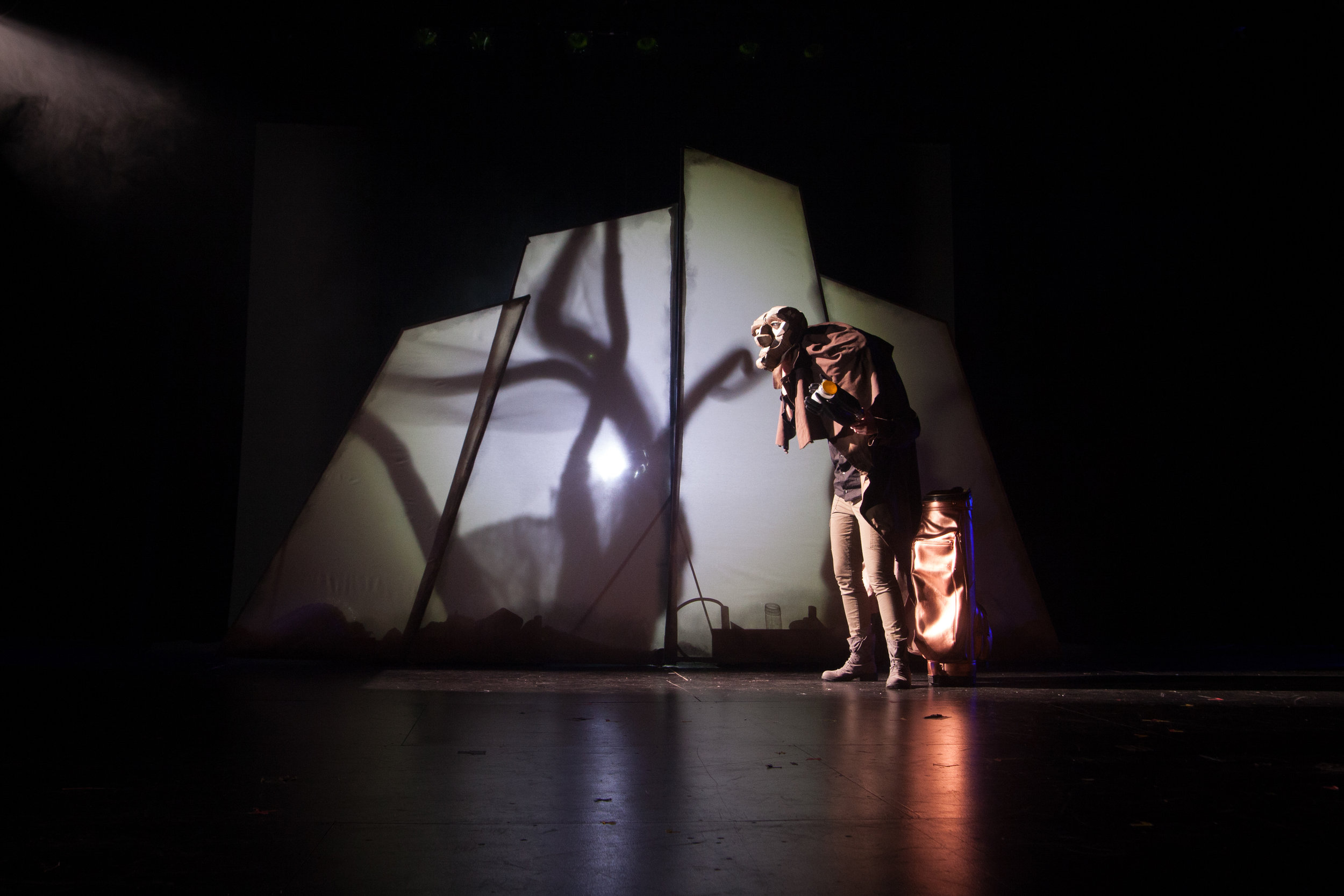 The Stranger & the Shadow. Photo by Evan Barr.