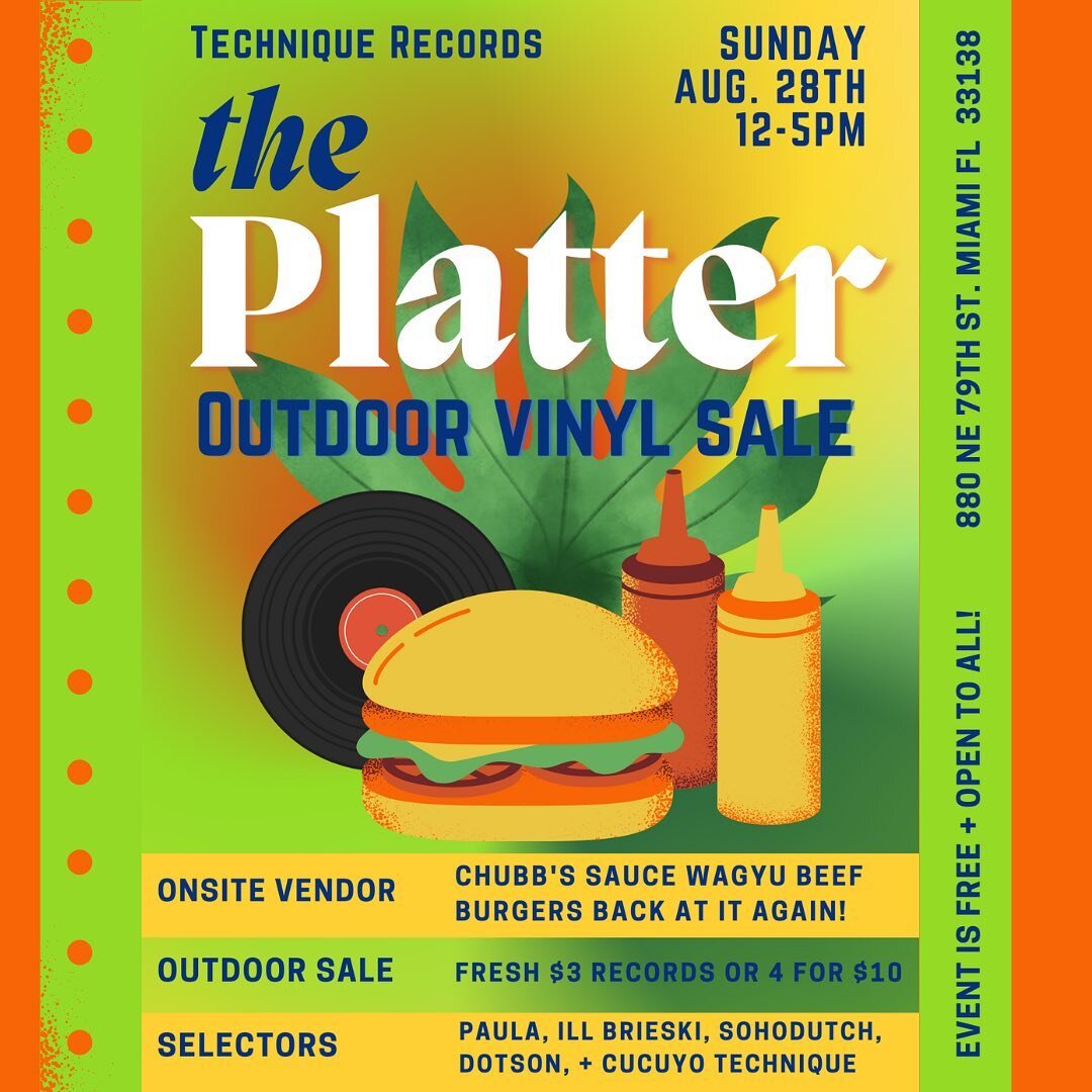 @techniquerecords can&rsquo;t wait! #theplatter #vinyl #recordstore Sunday the 28th!  @sohodutch @ill_brieski @ouruniversalforce