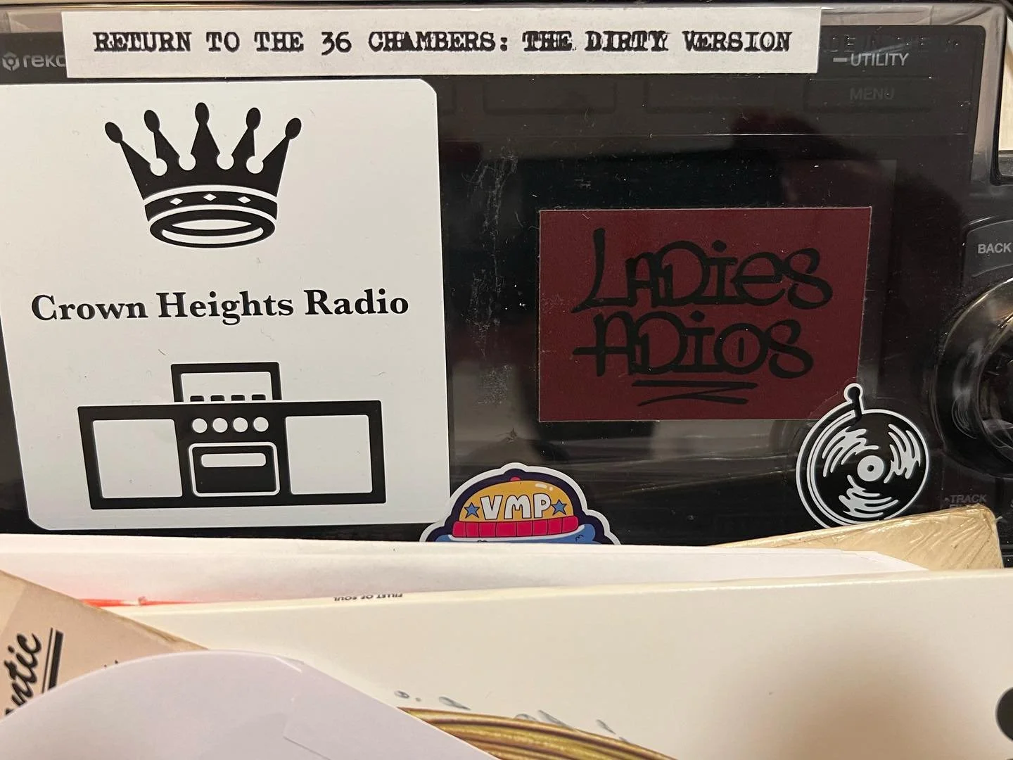 #stickers @ladiesadios @vinylmeplease @pioneerdjglobal #cdj3000