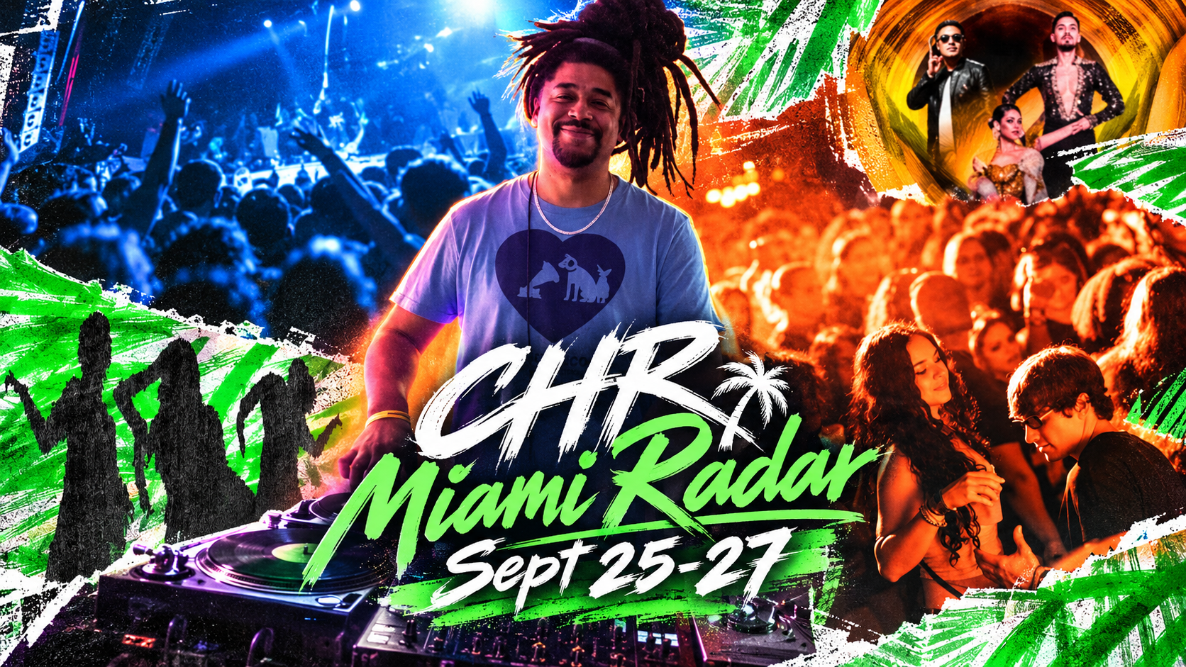 CHR Radar Miami | House, Salsa, Footwork + Vinyl - Sept 25-27