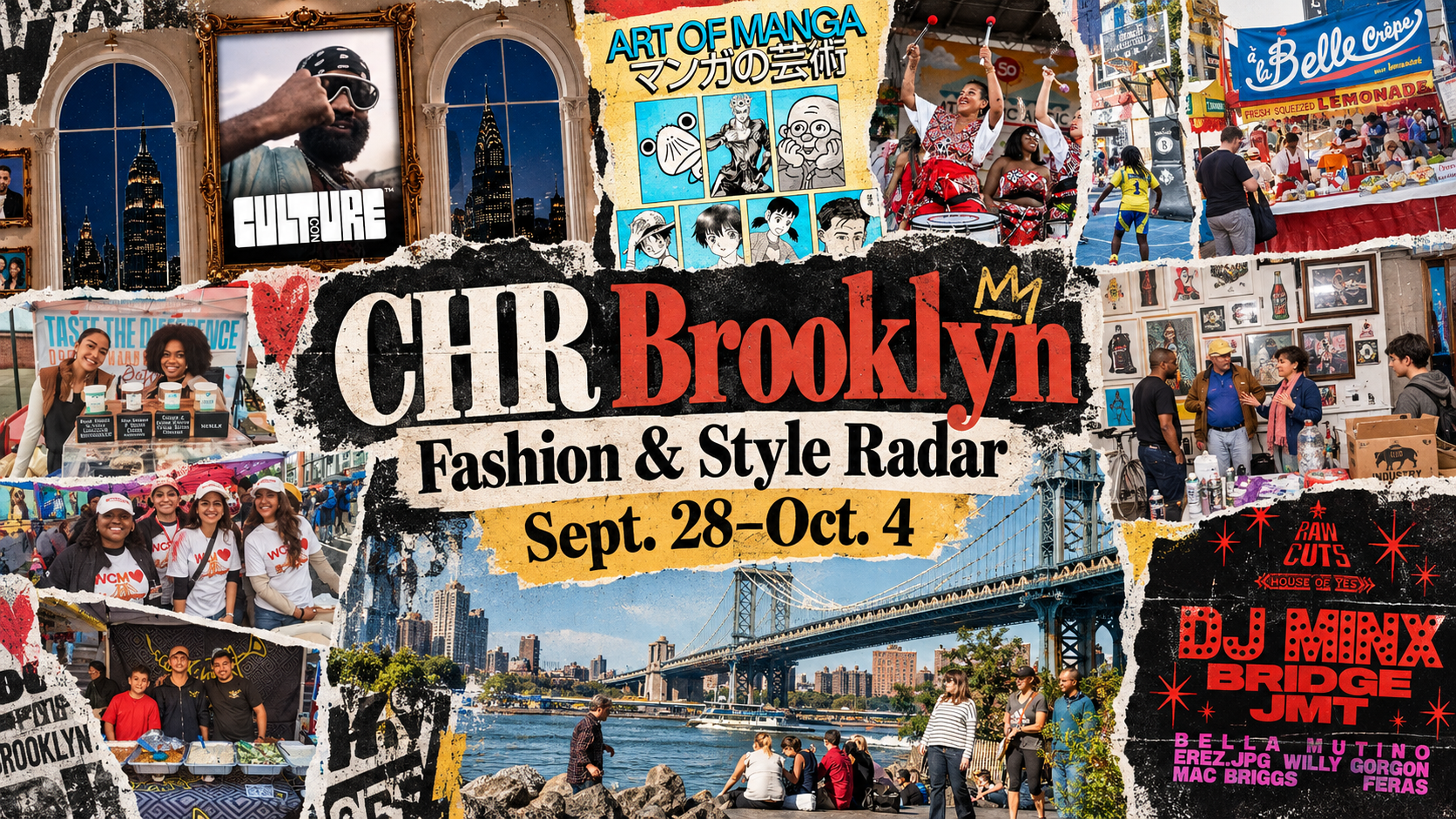 CHR Radar Brooklyn: CultureCon, House Dance, Art + Style | Sept. 28–Oct. 4