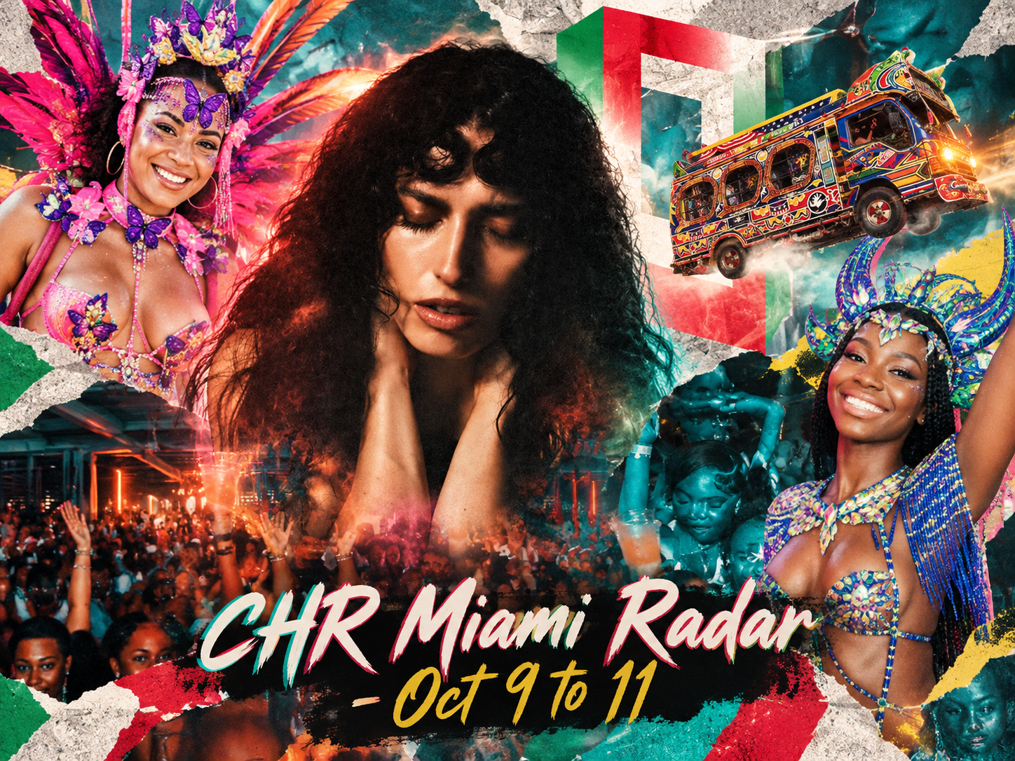 CHR Miami Radar: Carnival, House, Salsa &amp; Caribbean Sound | Oct. 9–11