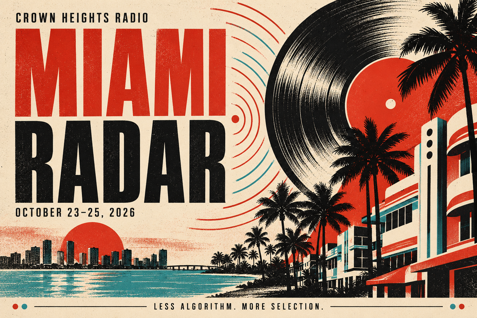 CHR Miami Music Radar: Vinyl, Bomba &amp; Global Grooves | October 23–25, 2026