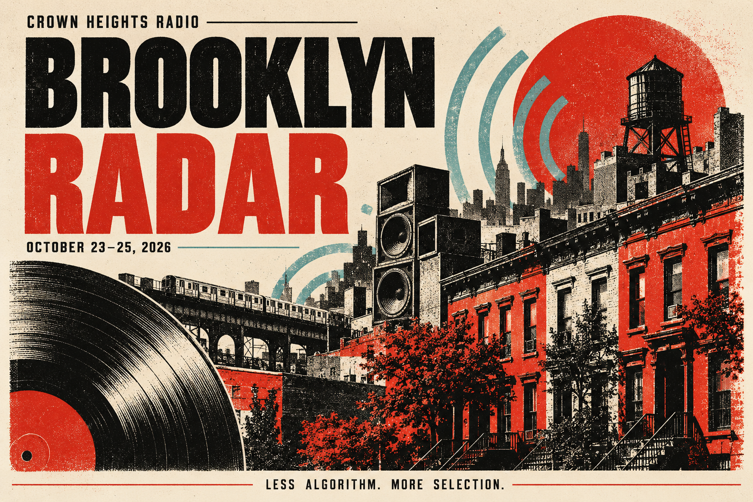 CHR Brooklyn Music Radar: House, Global Rhythms &amp; Dance | October 23–25, 2026
