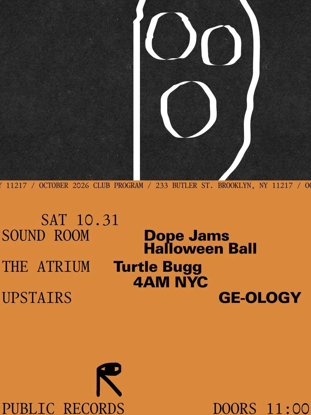 CHR Brooklyn Music / DJ / Dance Radar | October 30–November 1, 2026