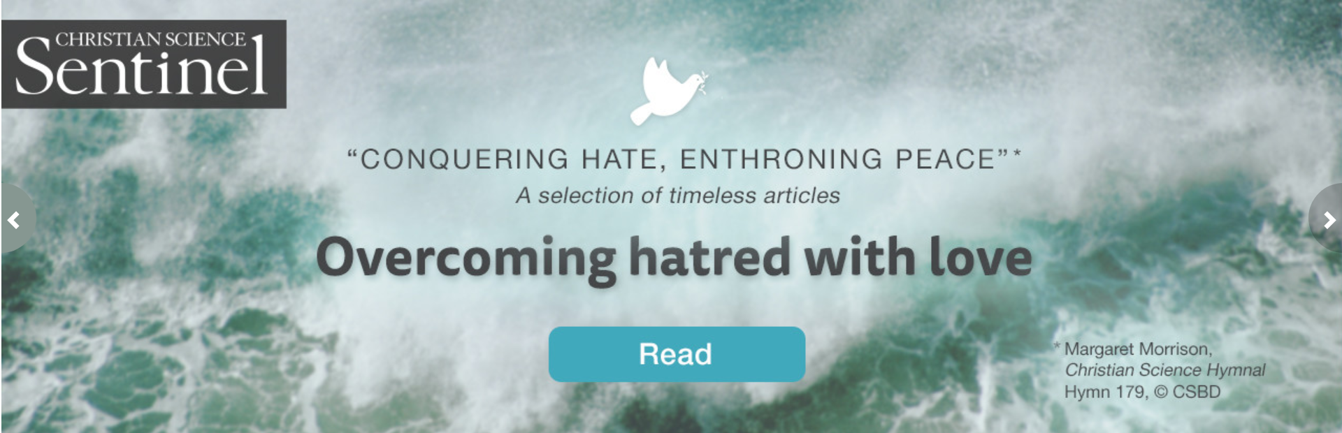 Conquering Hate, Enthroning Peace: Series