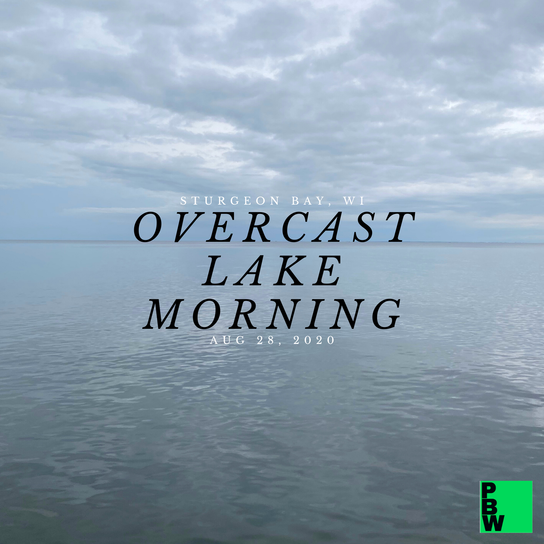 Overcast Lake Morning