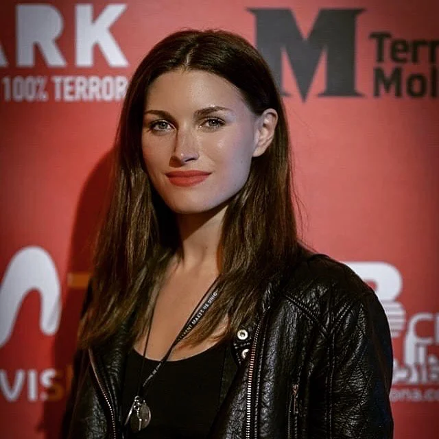 Our Producer Andréa Winter at @terrormolins @bloodparadisemovie #bloodparadise Photo by @joangosastudio