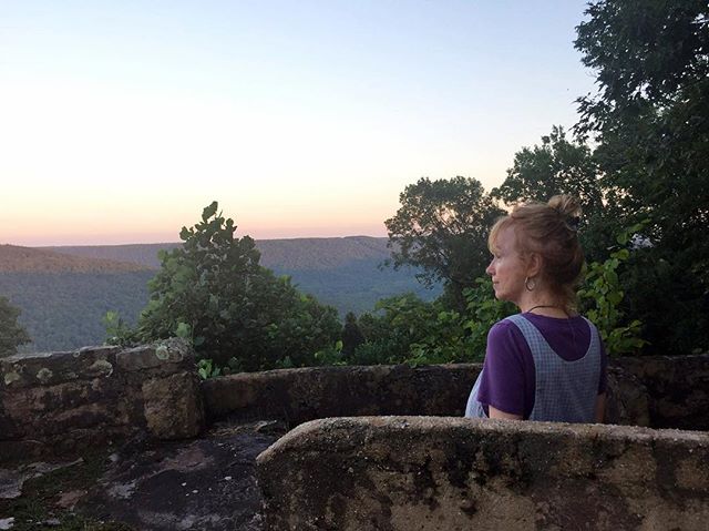 I'm on retreat in Sewanee, Tennessee.  From this bench in the photo, I look out onto 3,000 acres of habitat-rich land&mdash;which contains portions of Lost and Champion Coves.  I've been meditating on and writing about my own home soil, the cotton fa